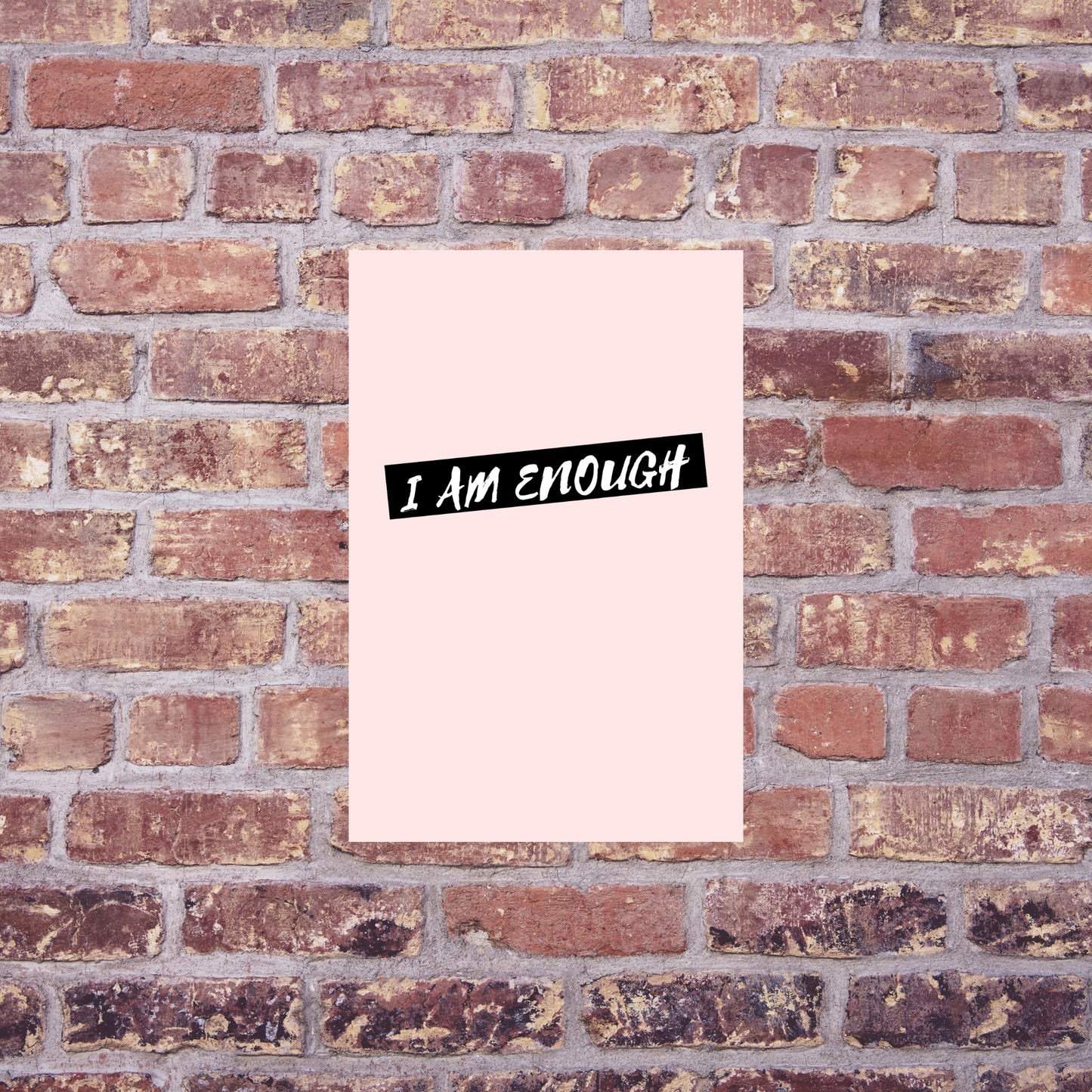 Antici-pation print - Lesbian flag colour palette