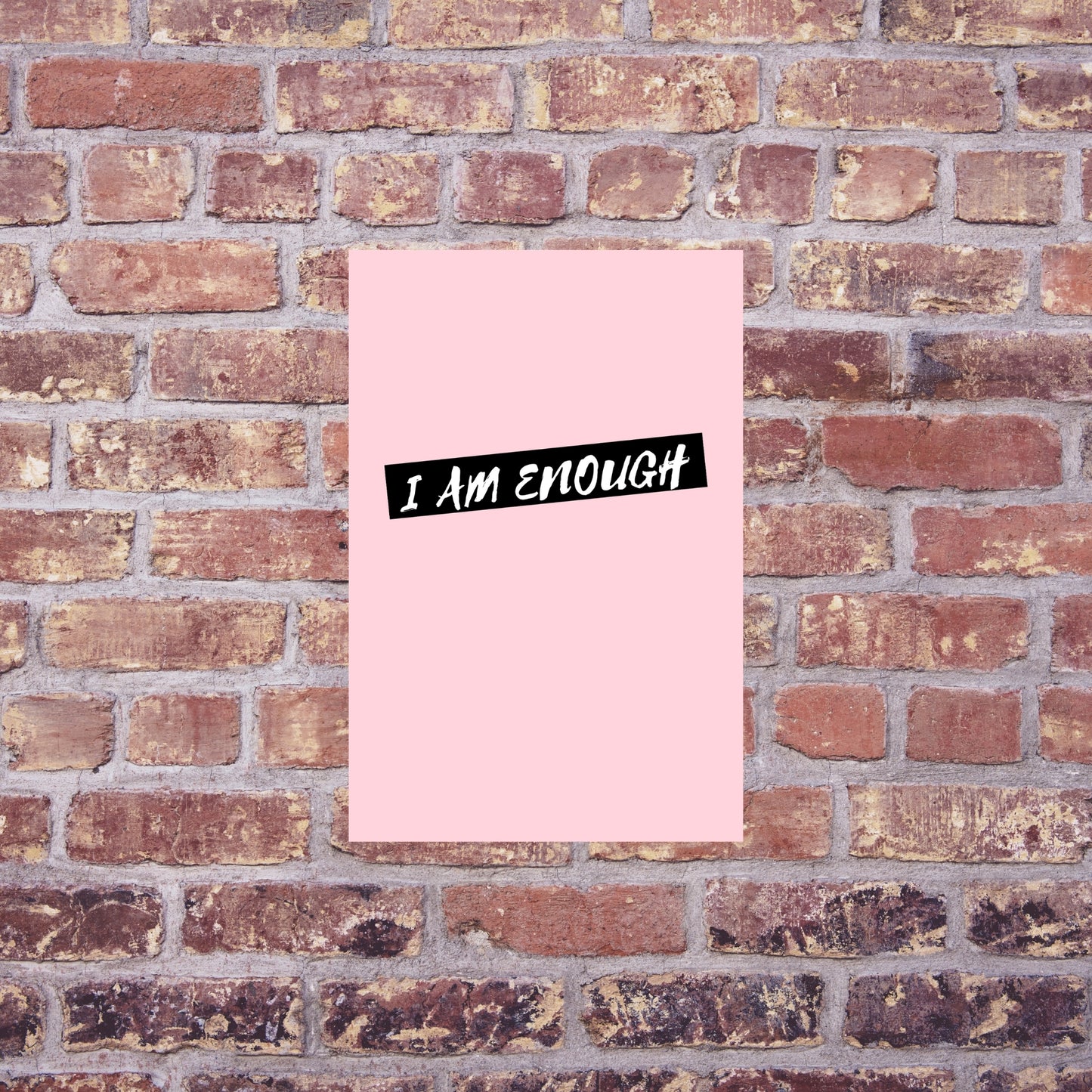 Antici-pation print - Pansexual flag colour palette