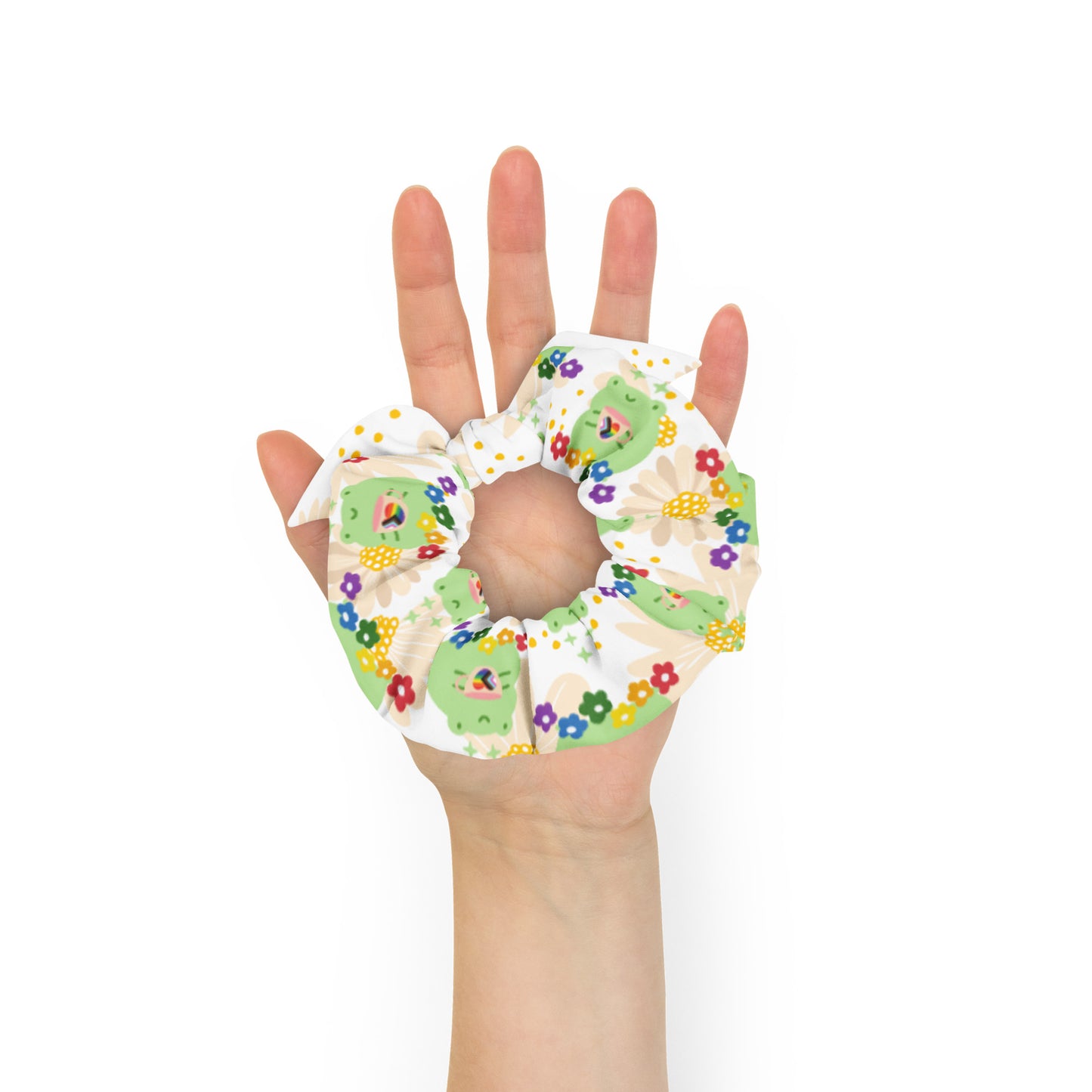 Lil Gay Froggie Scrunchie