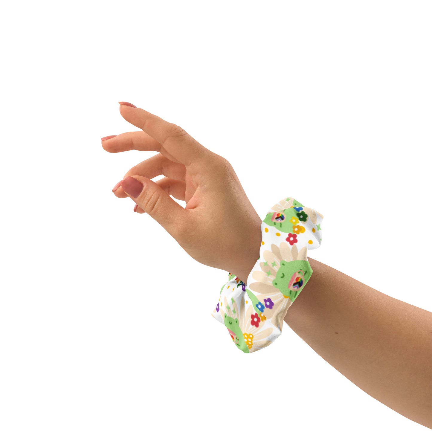 Lil Gay Froggie Scrunchie