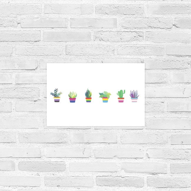 Pride Plants poster 11x17