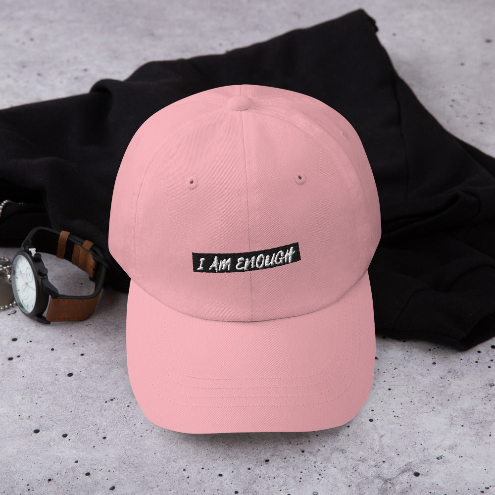 I Am Enough Embroidered Cap