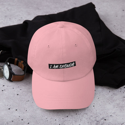 I Am Enough Embroidered Cap