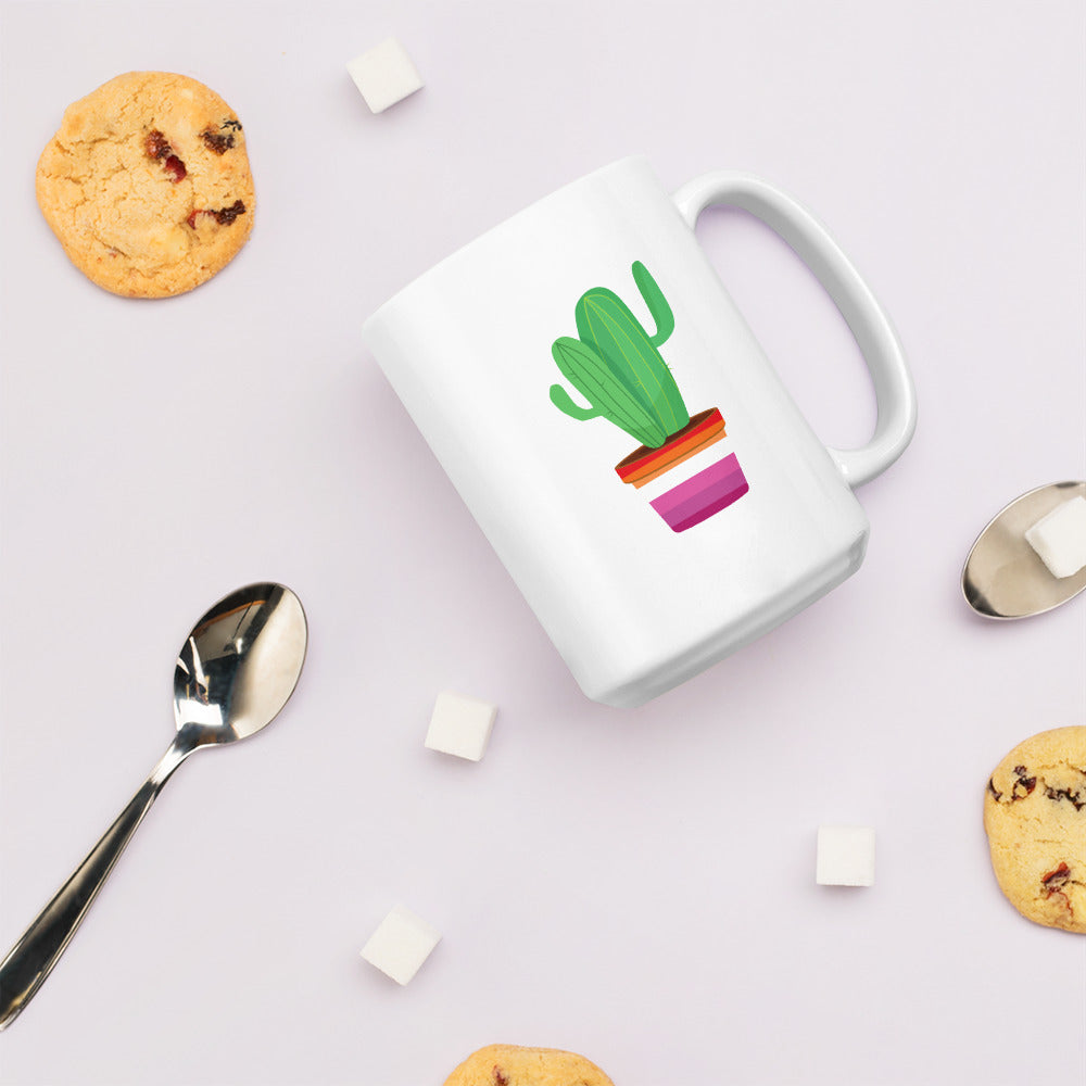 Lesbian Plant mug