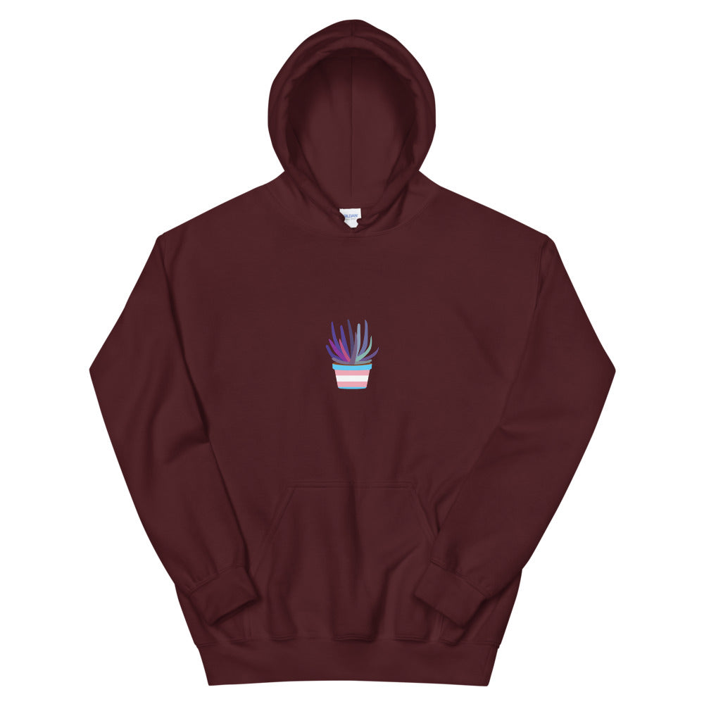 Trans plant hoodie