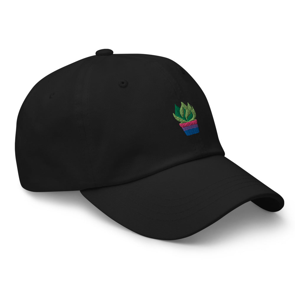 Bi Plant embroidered cap