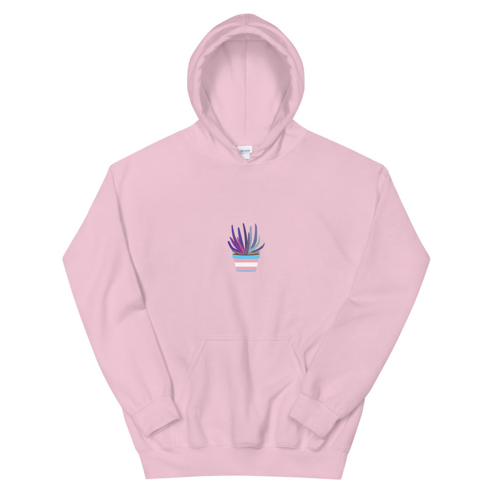 Trans plant hoodie