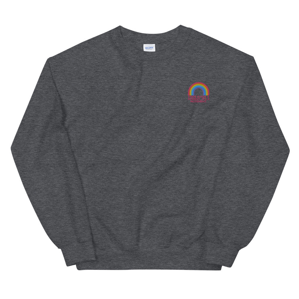 Pride is a movement crewneck sweater