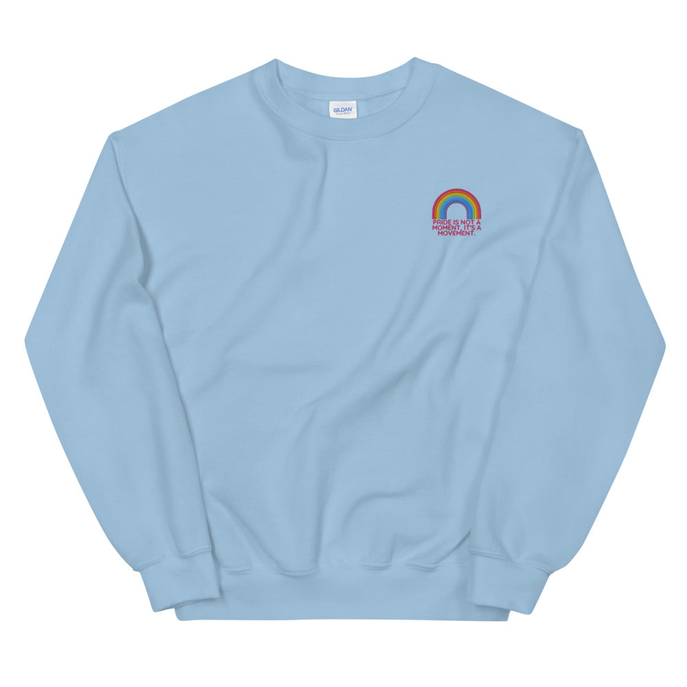 Pride is a movement crewneck sweater