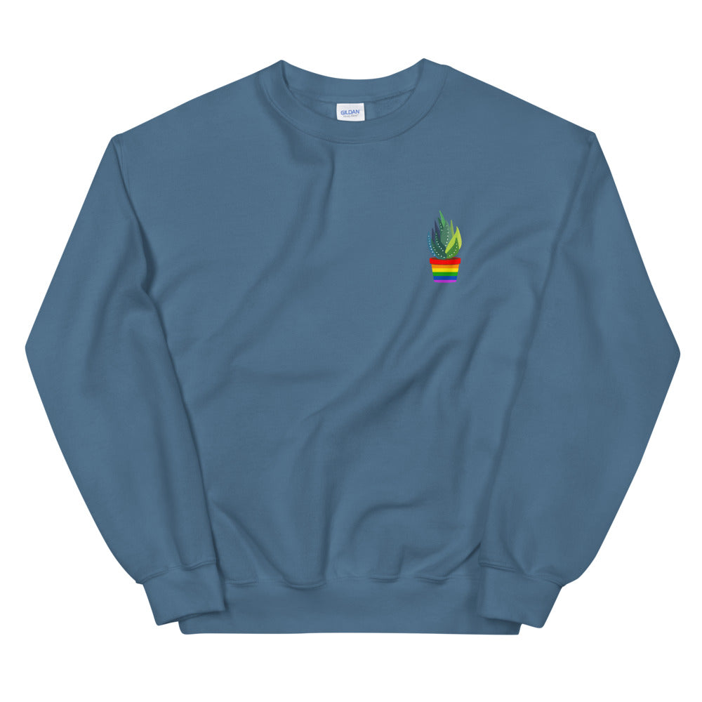 Pride Plant crewneck sweater