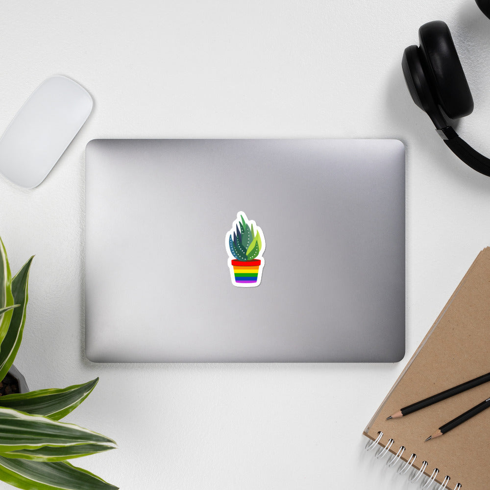Pride Plant sticker