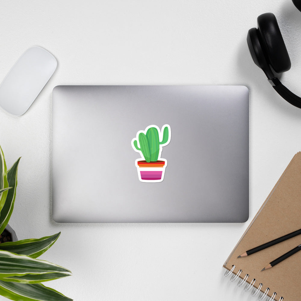 Lesbian Plant sticker