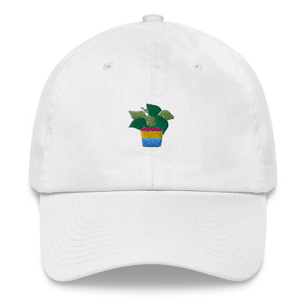 Pan Plant embroidered hat