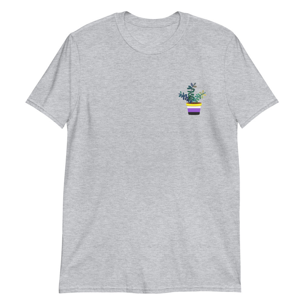 Non Binary plant tee