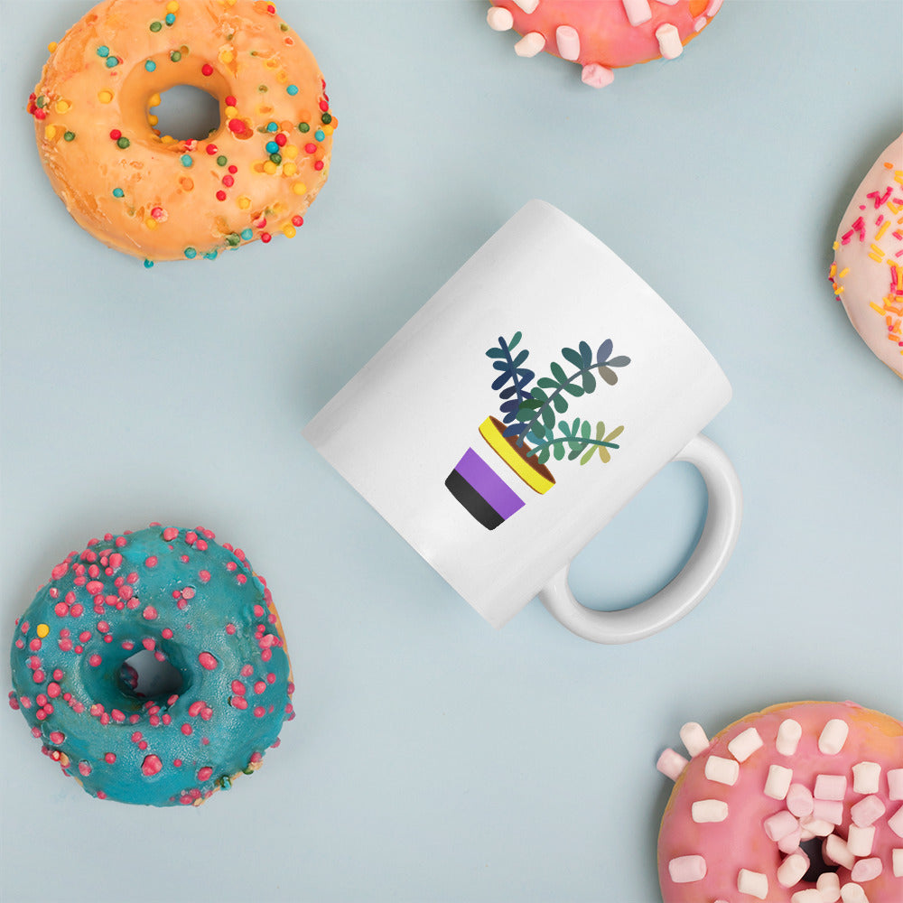 Non Binary plant Mug
