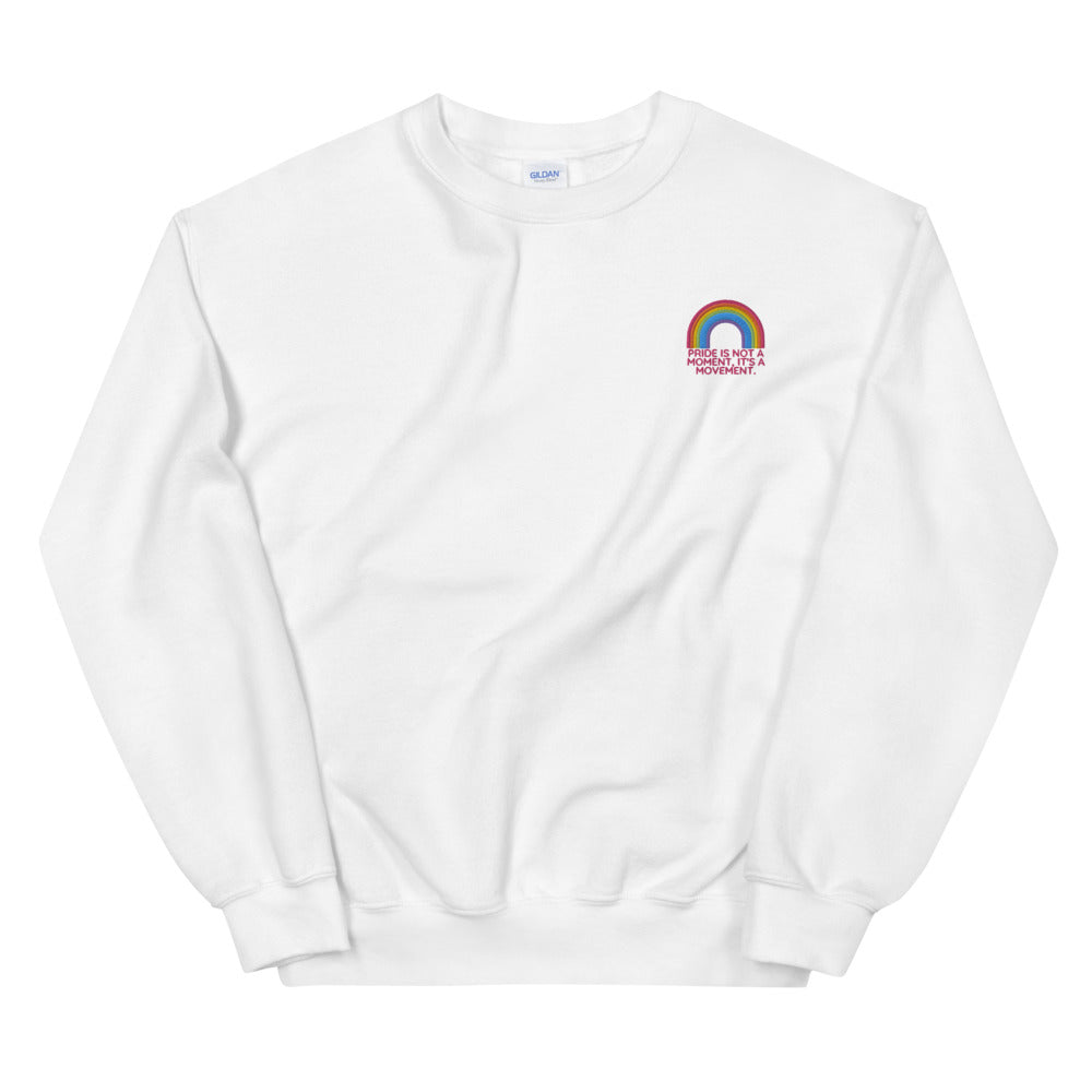 Pride is a movement crewneck sweater