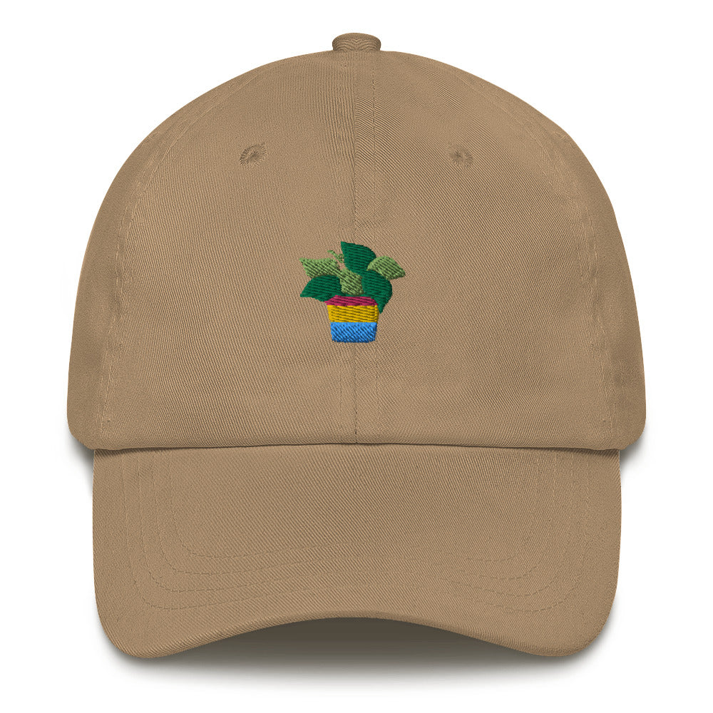 Pan Plant embroidered hat
