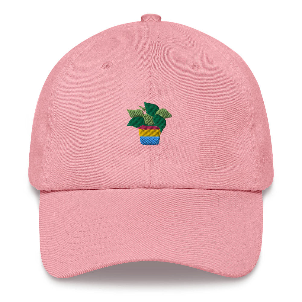 Pan Plant embroidered hat