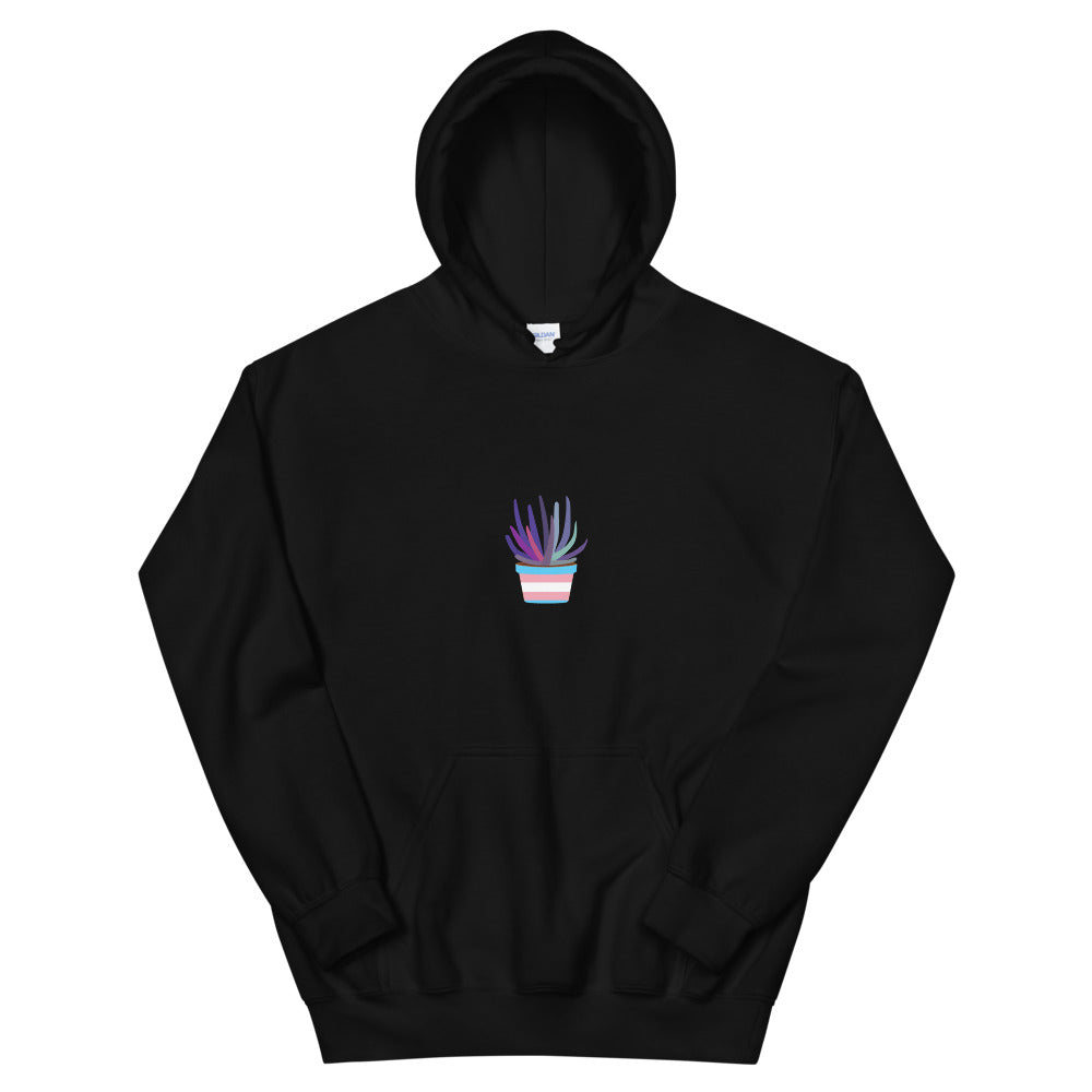 Trans plant hoodie