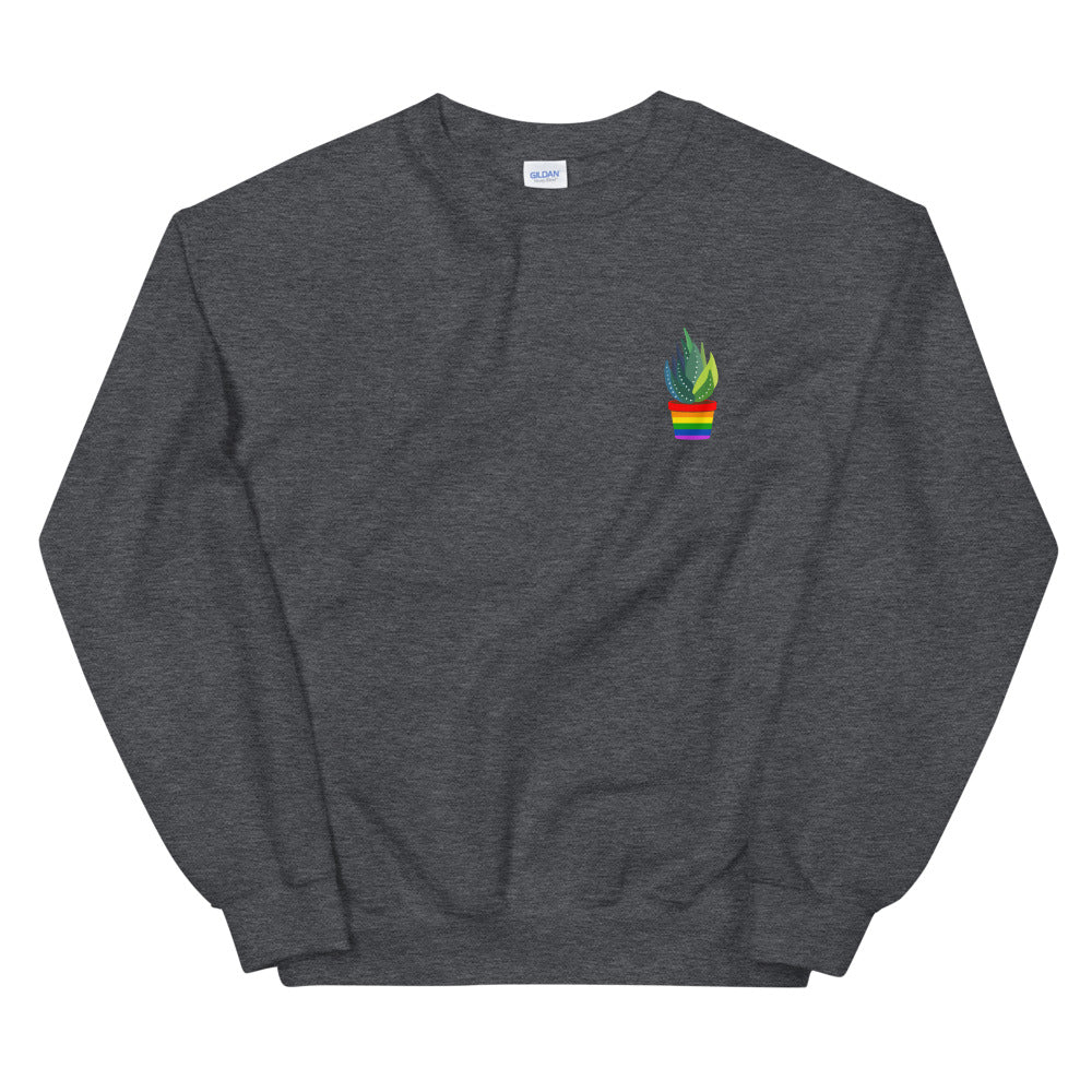 Pride Plant crewneck sweater