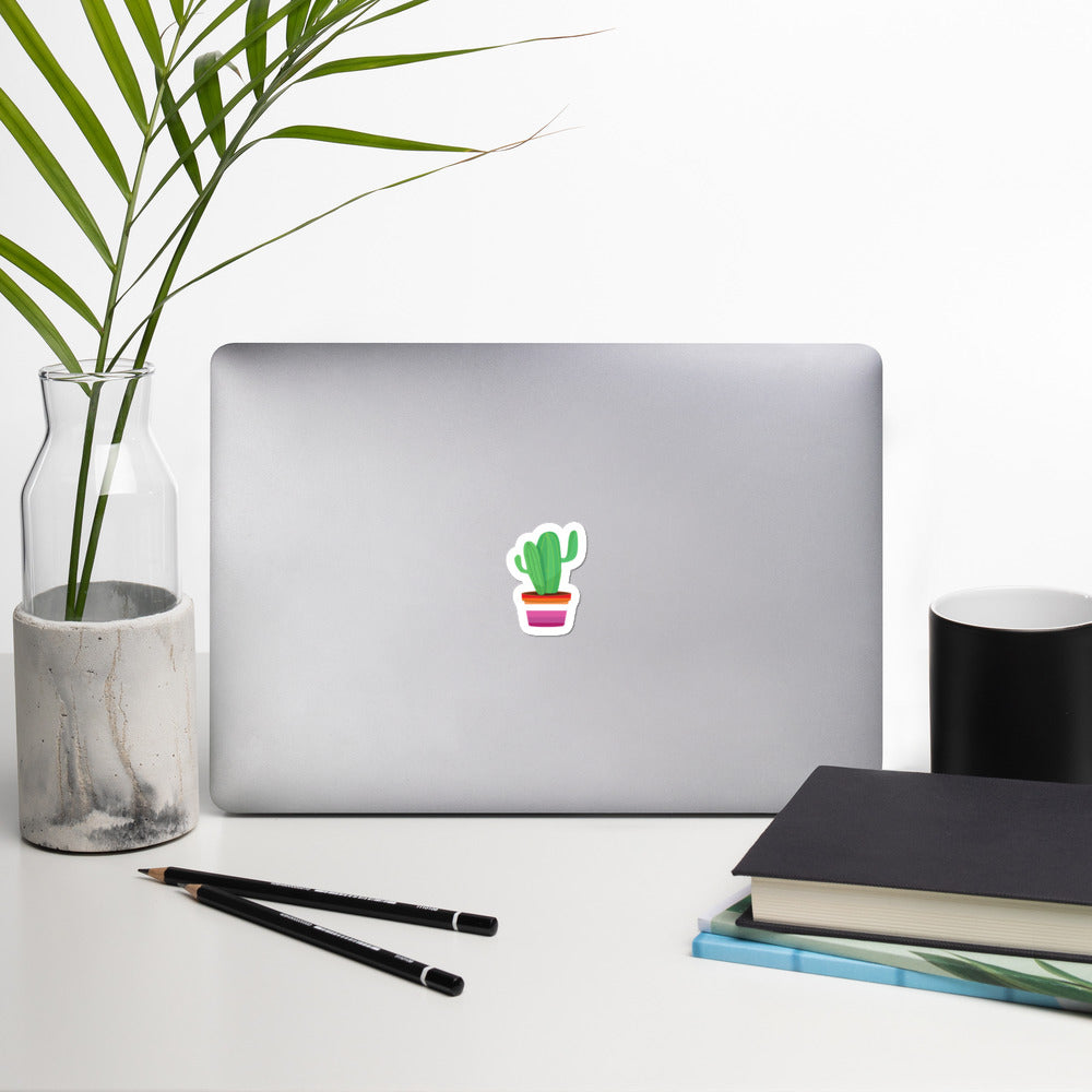 Lesbian Plant sticker