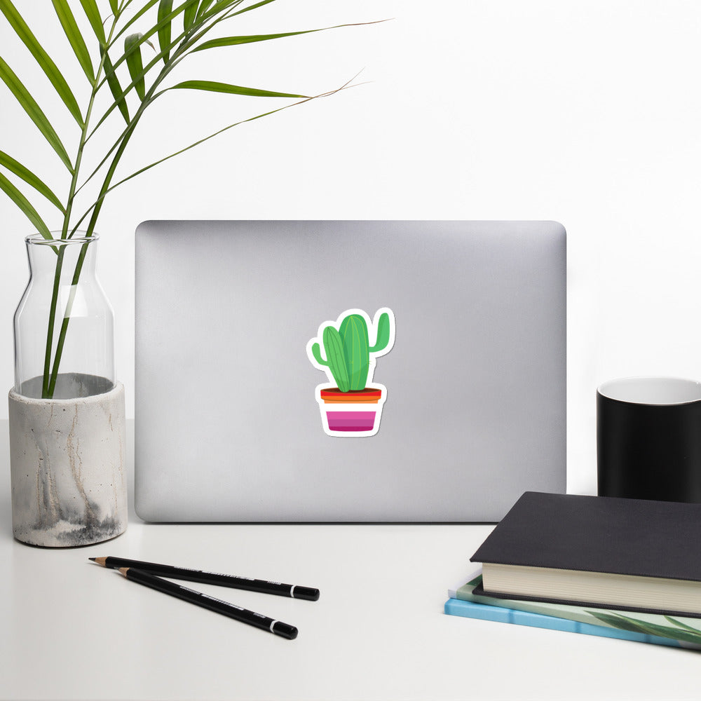 Lesbian Plant sticker