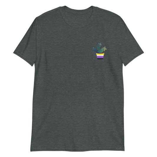 Non Binary plant tee