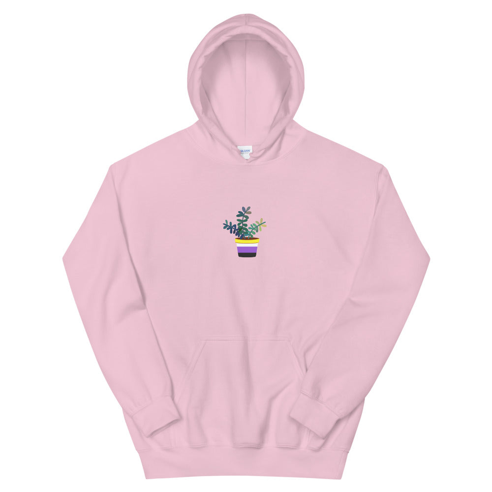 Non Binary plant hoodie