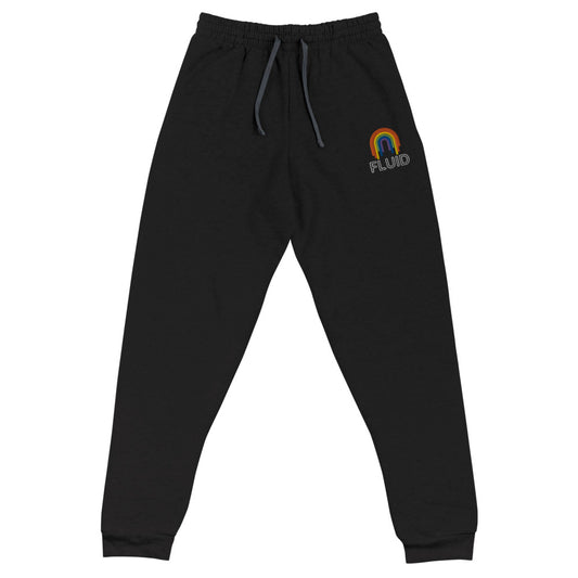 Fluid embroidered Joggers