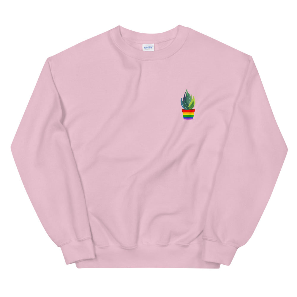 Pride Plant crewneck sweater