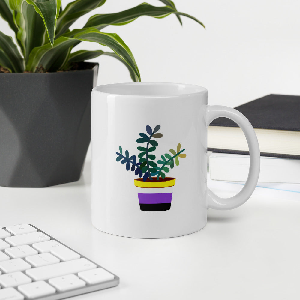Non Binary plant Mug
