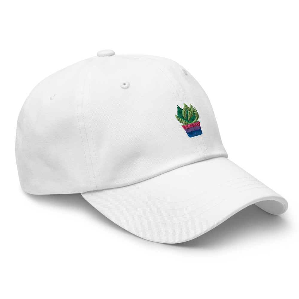 Bi Plant embroidered cap