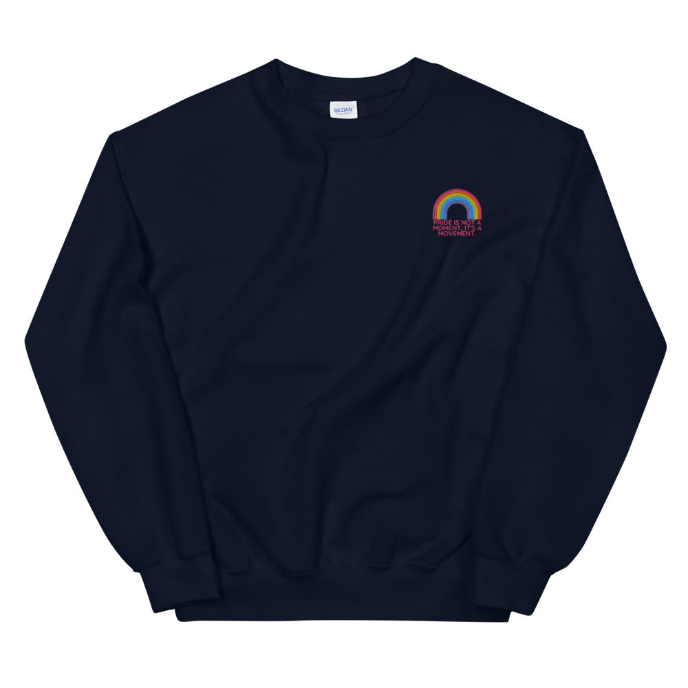 Pride is a movement crewneck sweater