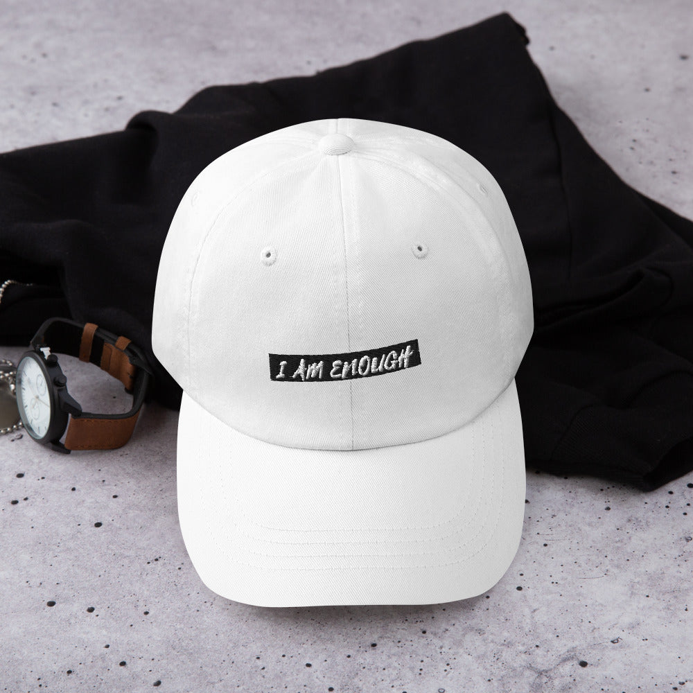 I Am Enough Embroidered Cap