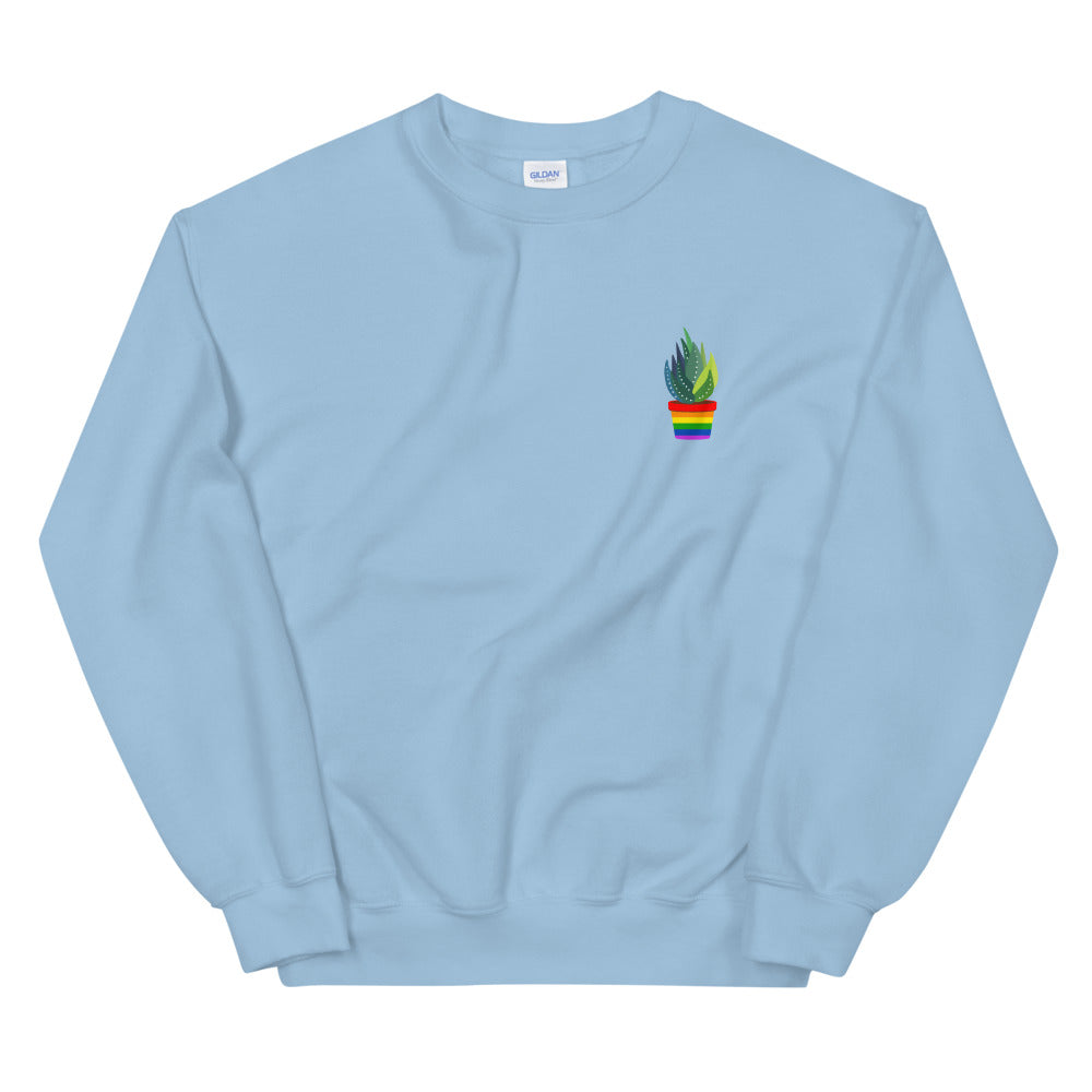 Pride Plant crewneck sweater