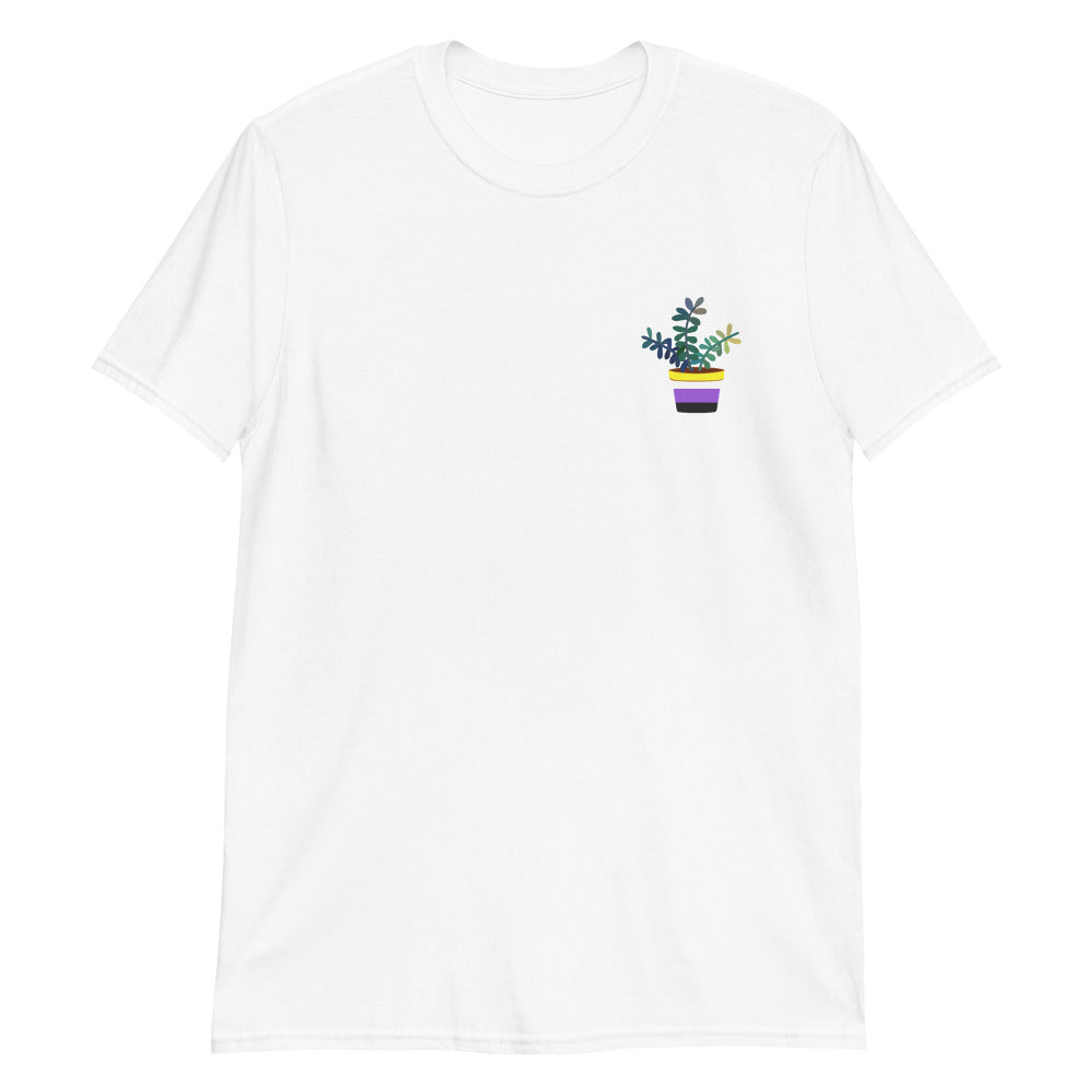 Non Binary plant tee