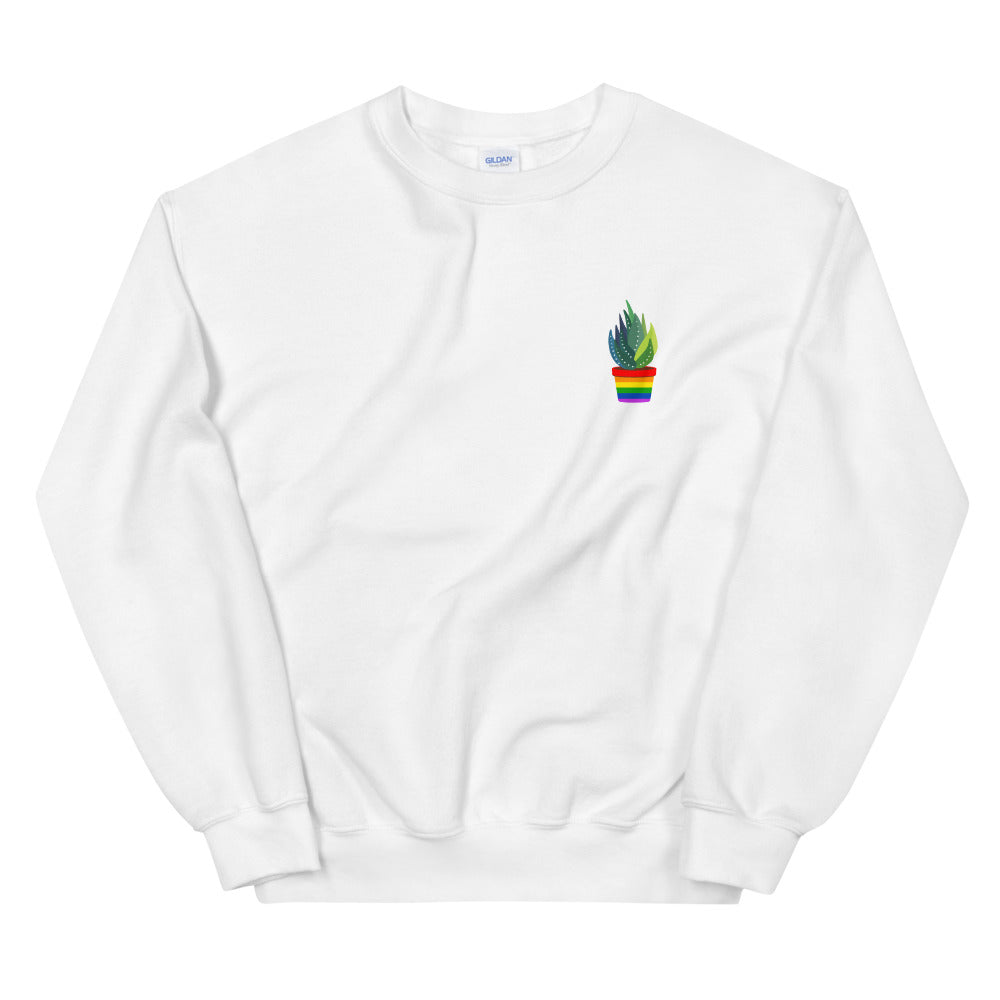 Pride Plant crewneck sweater