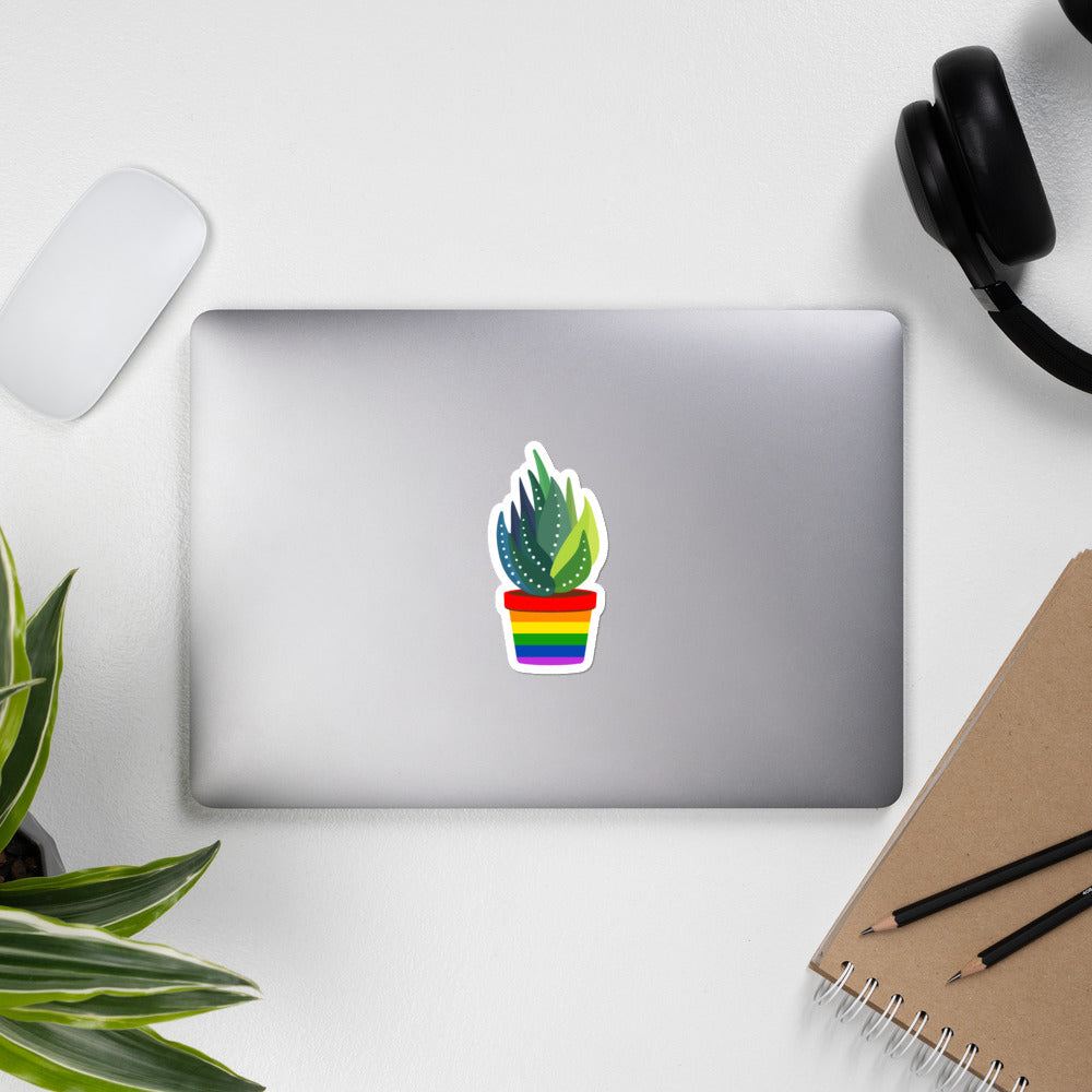 Pride Plant sticker