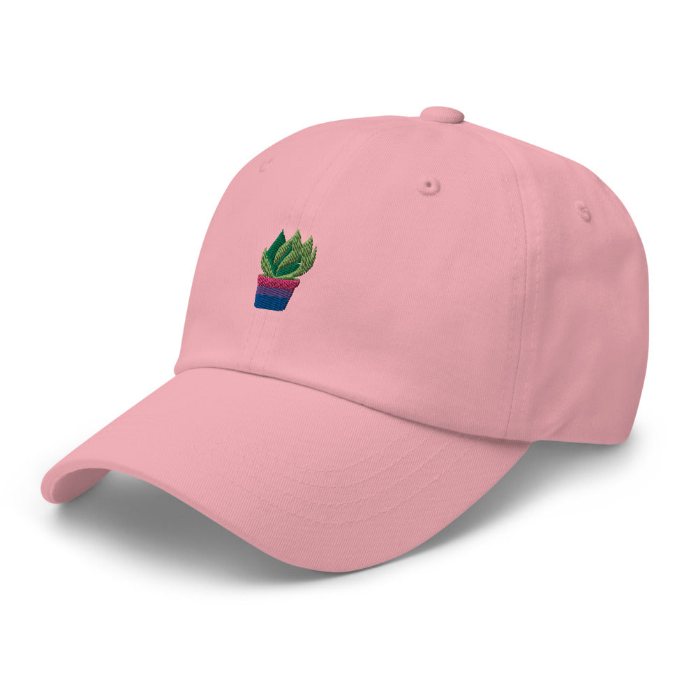 Bi Plant embroidered cap