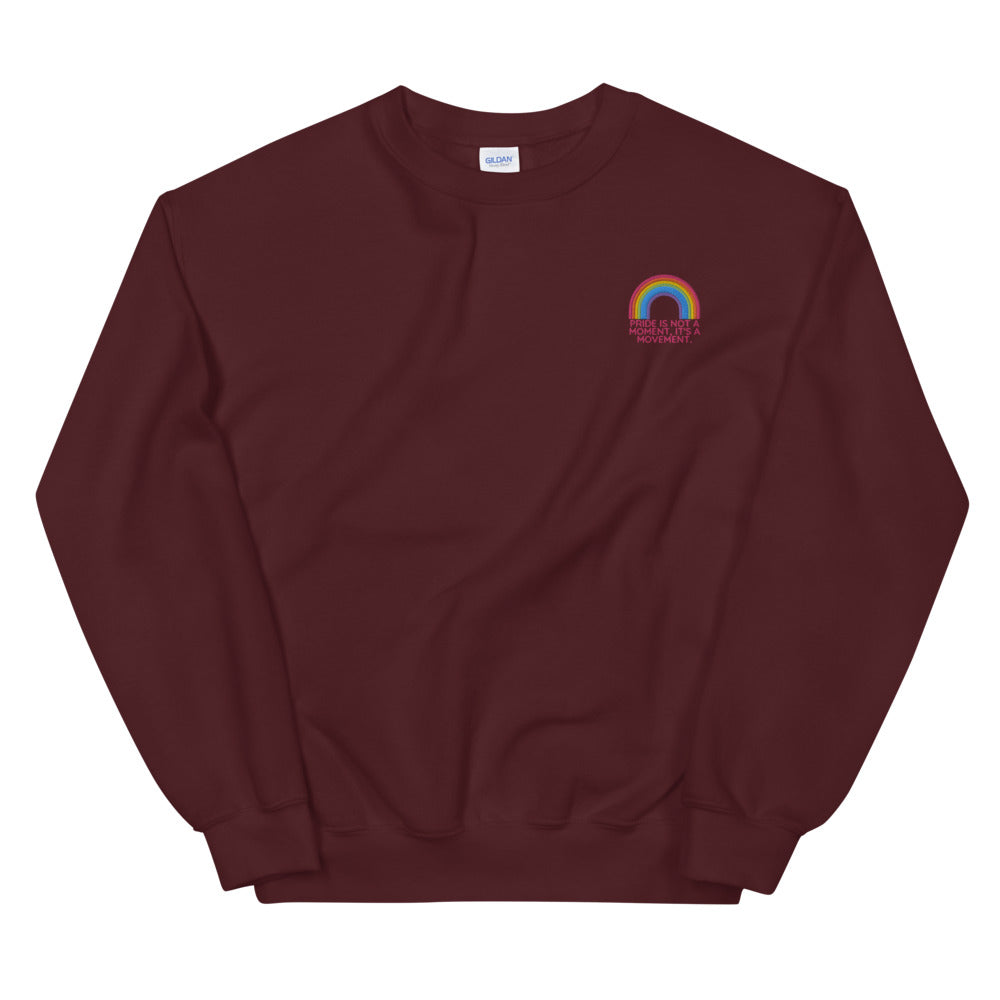 Pride is a movement crewneck sweater