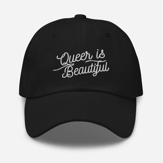 Queer is Beautiful Dad hat