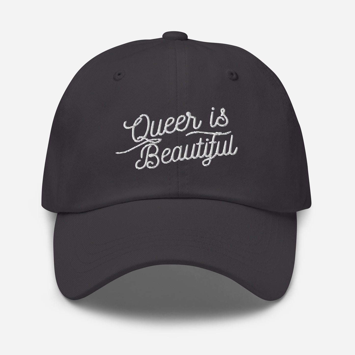 Queer is Beautiful Dad hat