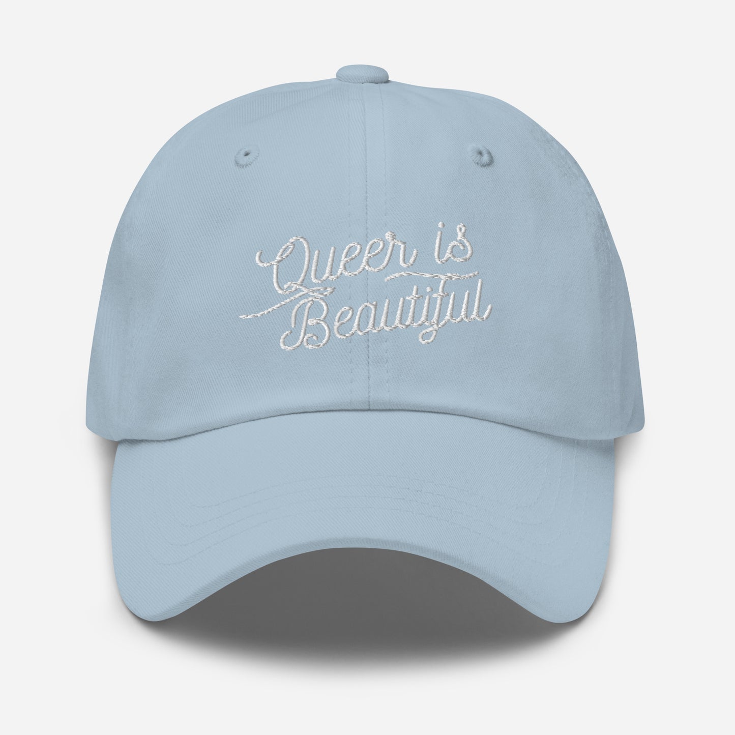 Queer is Beautiful Dad hat