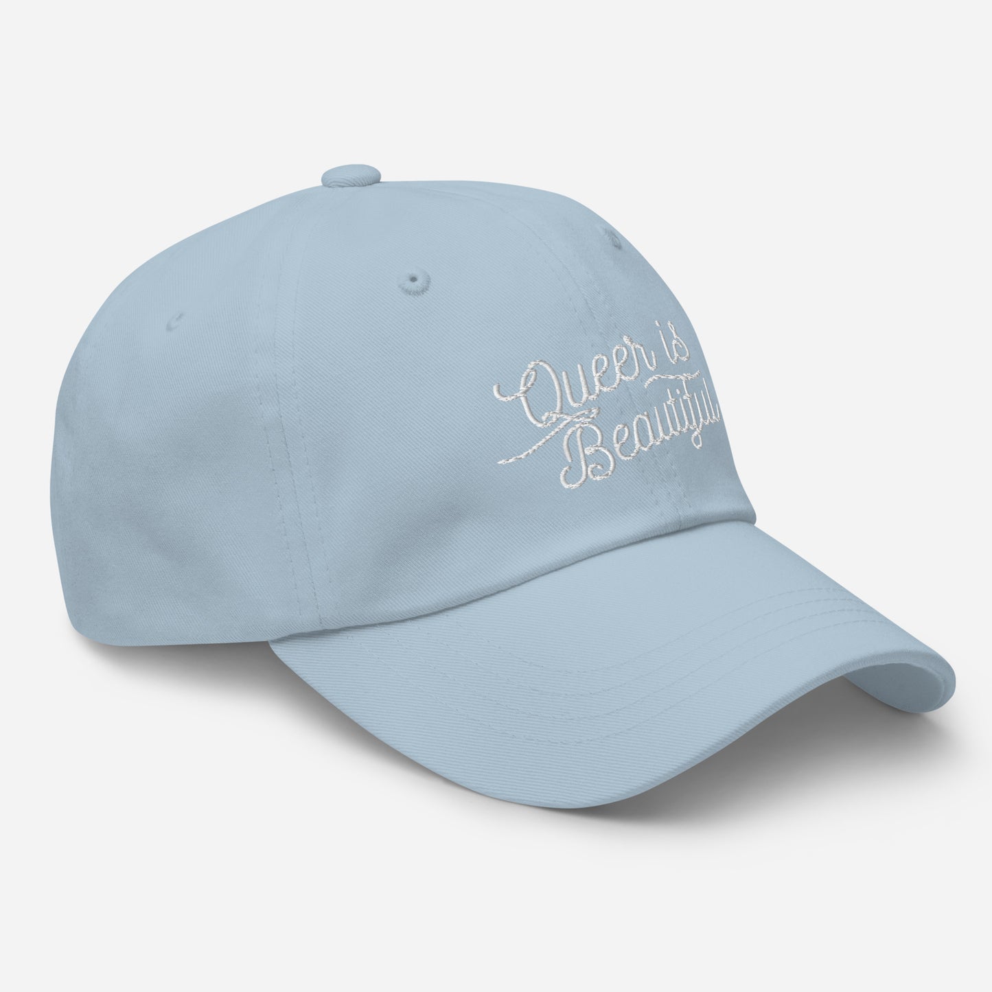 Queer is Beautiful Dad hat