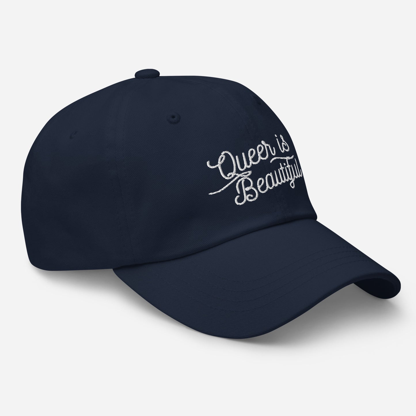 Queer is Beautiful Dad hat