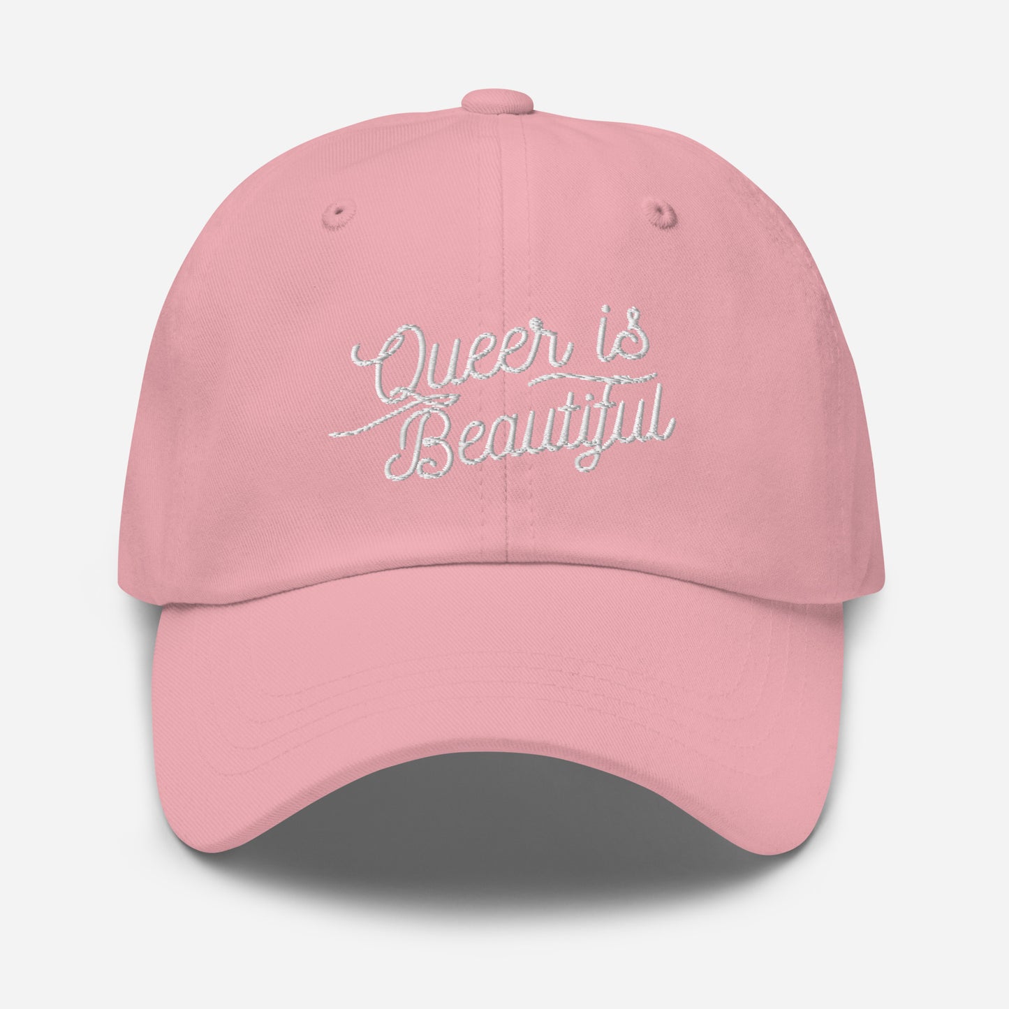 Queer is Beautiful Dad hat