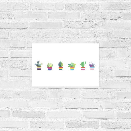 Pride Plants poster 11x17