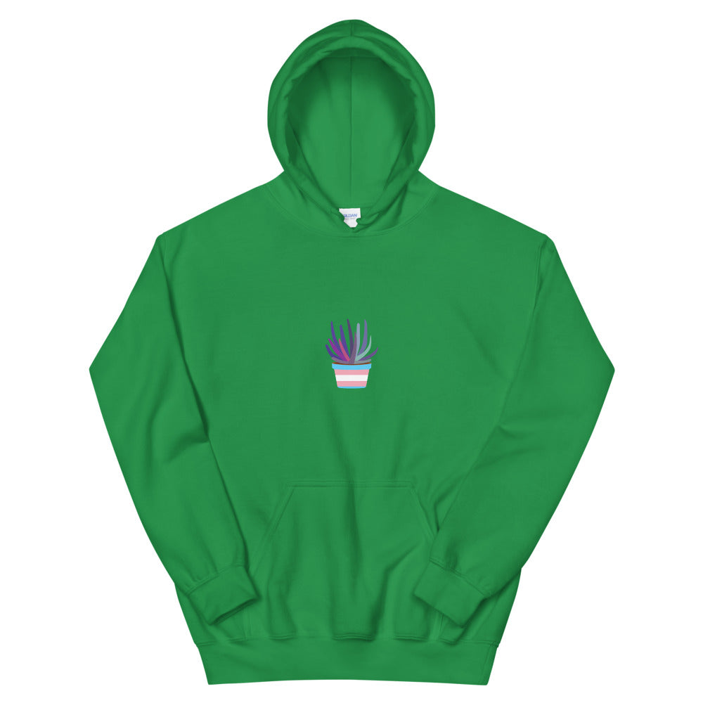 Trans plant hoodie