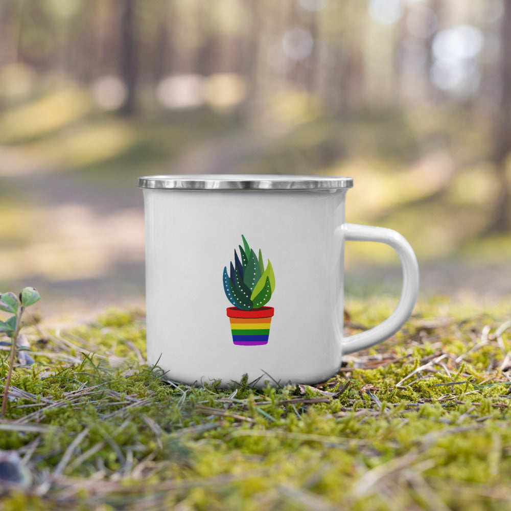 Pride Plant camper mug