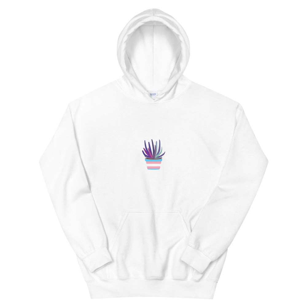 Trans plant hoodie